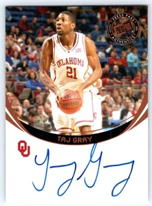 Taj Gray 2006 Press Pass ROOKIE AUTO On Card RC Oklahoma - KD - Picture 1 of 2