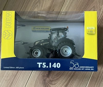 UH6254 -1:32 Tractor New-Holland T5.140 Blue Dark 600pcs 50th Anniversary  - Image 1 of 4