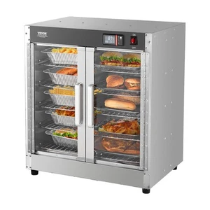 VEVOR Hot Box Food Warmer 5-Tier Concession Warming Cabinet Water Tray for Pizza - Picture 1 of 12