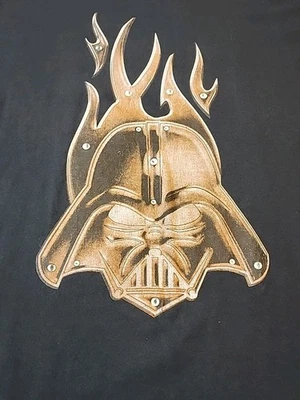 Vintage Star Wars Tee XL Darth Vader Y2K Movies Skywalker Sci Fi George Lucas  - Image 1 of 4