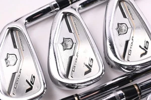 Wilson FG Tour V6 Irons / 4-PW / Stiff Flex Steel Shafts - Picture 1 of 7