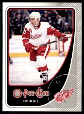 2010-11 O-Pee-Chee Kris Draper Detroit Red Wings #214 - Image 1 of 2