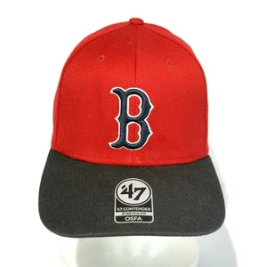 Boston Red Sox Stretch Fit Hat OSFA ‘47 Brand Contender Cooperstown Fenway Park - Picture 1 of 12