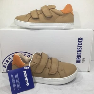 Birkenstock Youth Size 12 EU 30 Porto HL Kids Clay Leather Sneakers Y23-1035 - Picture 1 of 10