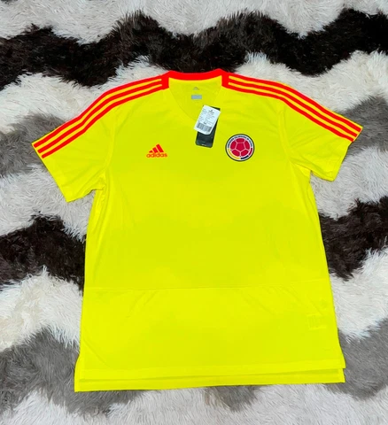 BNWT COLOMBIA NATIONAL TEAM 2018 TRAINING FOOTBALL SHIRT SOCCER JERSEY SIZE XL Cover