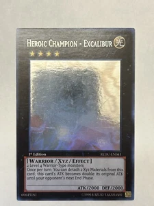 Heroischer Champion - Excalibur - REDU-DE041 - Ghost Rare 1. Auflage PL - Bild 1 von 2