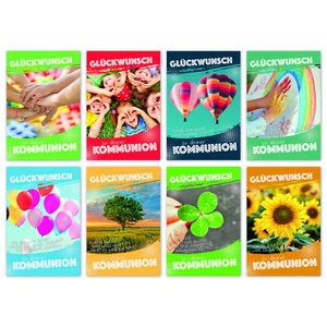 50 Kommunionkarten Kommunionskarten Glückwunschkarten Kommunion sk 5779 - Bild 1 von 9