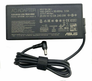 240W AC Adapter Charger For ASUS ROG Zephyrus S17 GX701 GX701LWS-XS76 20V 12A