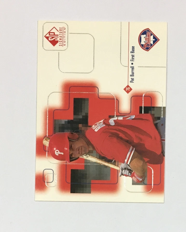1999 SP Signature Edition  #15 Pat Burrell  Philadelphia Phillies - Image 1 of 1