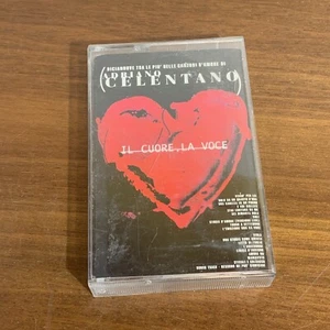 Musicassetta Tape Il cuore la voce di Adriano Celentano 2001 Audio Cassetta mc - Foto 1 di 9