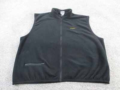 Chaleco polar Nantucket Island cremallera completa Champion para hombre XXL negro usado en excelente estado vintage Foto 1 de 4