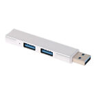 Aluminum 3 Ports Usb 3.0 Hub Extension 2.0 Hub USB Adapter Data Hub USB Splitter
