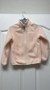Girls Nike Sweater Size 6M Or (5,6 Yrs.) Color Light Peach, Great Condition - Picture 1 of 6