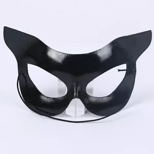 Halloween Cosplay Fox Mask Sexy Eye Mask Animal Mask Half Face Erotic Cat Mask p - Picture 1 of 7