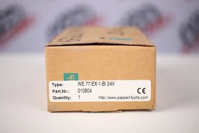 PEPPERL-FUCHS WE-77/EX-1-BI 24V (010804 S) (SWITCH AMPLIFIER) - 6 months warr... - Image 1 of 4