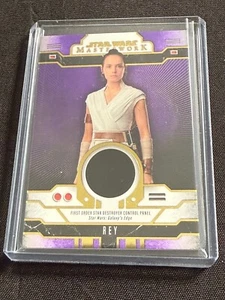 2024 Star Wars Masterworks REY Rise of the Resistance RR-R #d/50 - Picture 1 of 2