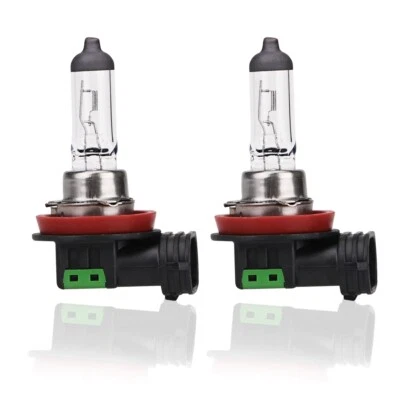 2x H11 Halogen Light 55W 12V Low-Beam Car/Auto Headlight/Fog/Driving Light Bulbs - Image 1 of 4