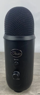 Blue Yeti Professional Condenser Microphone Black Parts Or Repair - Image 1 of 4