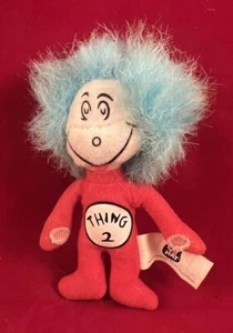 THING 2 CAT IN THE HAT - 4” TALL MINI KELLOGG'S PROMO PLUSH TOY - Picture 1 of 5