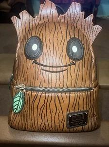 Loungefly Marvel I Am Groot Cosplay Guardians of Galaxy Bag Purse Backpack - Picture 1 of 12