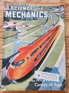 Science And Mechanics Magazine February 1946 Monorail Comes of Age - Imagen 1 de 1