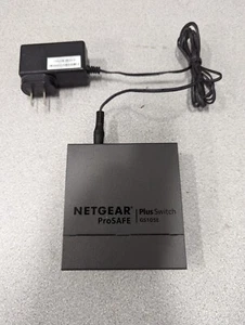 Netgear Prosafe Plus 5 Gigabit Ports External Ethernet Switch GS105E - Picture 1 of 2
