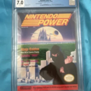 Nintendo Power Issue 5 Ninja Gaiden, CGC graded 7.0 (Very Fine+) - Picture 1 of 13