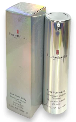 Elizabeth Arden Skin Illuminating Smooth & Brighten Emulsion (3.3fl/100ml) New - Image 1 of 2