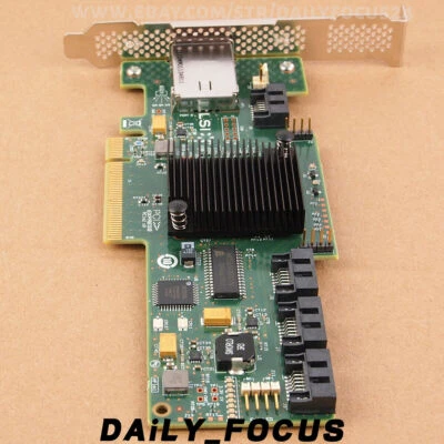 LSI 9212-4i4e 6 Gbps SAS HBA P20 Modo TI ZFS FreeNAS unRAID Foto 1 de 4