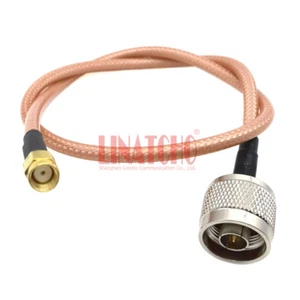 Cable puente de antena macho de 50 cm RG142 baja pérdida 2,4 GHz 5,8 GHz macho a RP SMA - Imagen 1 de 12
