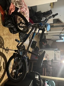 Monster Blue And Silver Kids Bike - Picture 1 of 3