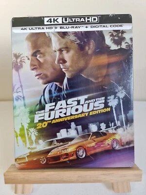 THE  FAST  AND  THE FURIOUS  20TH  ANNIVERSARY  EDITION  4K  BLU-RAY  STEELBOOK  - Image 1 of 4