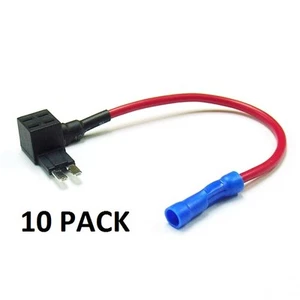 10 PACK - ATM ADD-A-FUSE LINE ADAPTER - ACCEPTS FUSED ACCESSORYS # HHH-10PK - Picture 1 of 2