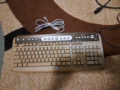 HP Internet Wired  PS/2 Multimedia Keyboard Model 5181 - Image 1 of 4