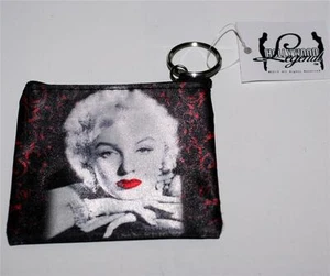 MARILYN MONROE Estrella y Leyenda de Hollywood Unisex Monedero con LLAVERO Nuevo - Imagen 1 de 2