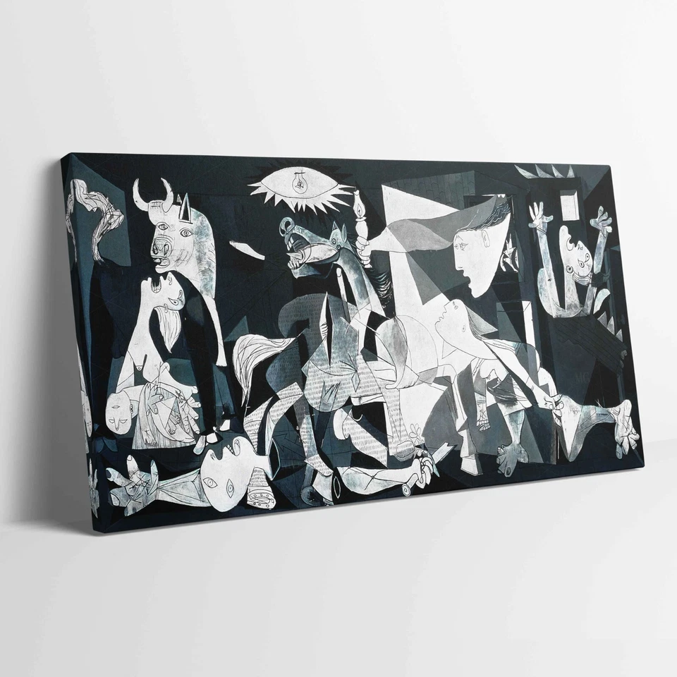 MUSE ART Arte de pared estampado en lona PABLO PICASSO Guernica ~ tamaño más