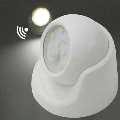 Batterie LED Nachtlicht Notlicht mit Bewegungsmelder Nachtlampe Nachtleuchte DE - Bild 1 von 4