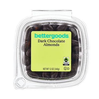 bettergoods Dark Chocolate Almonds, 12 oz - Image 1 of 4