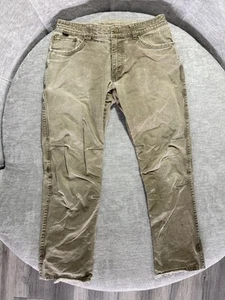 KUHL Rydr Mens 33X32 Distressed Utility Canvas Hiking Outdoor Workwear Jeans - Picture 1 of 12