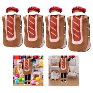 Hot Dog Costume for Kids Novelty Photo Prop Lightweight Portable Themed Party - Picture 1 of 23