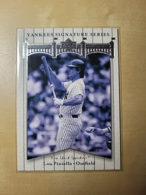 2003 Upper Deck Yankees Signature Series - Lou Piniella #55 - Image 1 of 4
