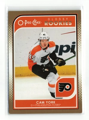 2021-22 UPPER DECK O-PEE-CHEE GLOSSY CAM YORK #R-3 GOLD RC FLYERS READ - Image 1 of 2