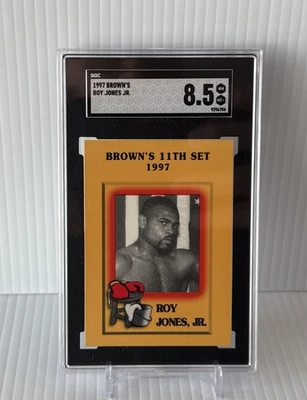1997 Brown's Boxing Roy Jones Jr. #42 SGC 8.5 Nm-Mt+ - Image 1 of 2