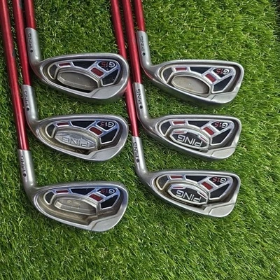 Ping G15 Eisensatz 5-PW Black Dot Regular Flex Graphitschäfte - Bild 1 von 4