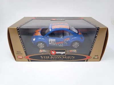 Bburago Volkswagen New Beetle 1998 Bijoux Collection Cod. 1504 Scala 1/24 - Immagine 1 di 4
