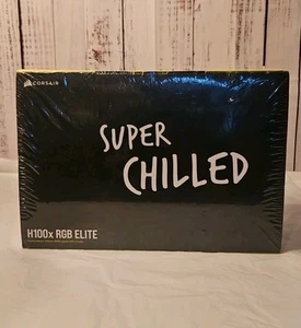 Neu versiegelt Corsair H100x RGB ELITE Liquid CPU Kühler CW-9060065-WW2 - Bild 1 von 7