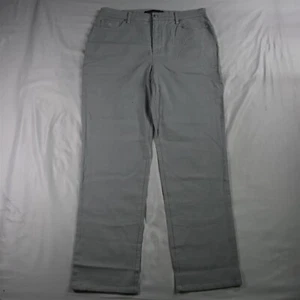 Gloria Vanderbilt 16 Amanda Classic Blue Gray Denim Womens Jeans - Picture 1 of 9