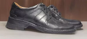 Clarks Collection Touareg 14885 Men Black Leather Lace Up Oxford Shoes Size 11 - Picture 1 of 9