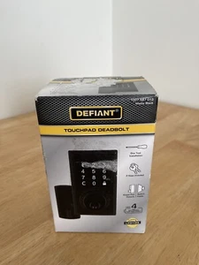 Panel táctil DEFIANT Deadbolt 1007587013 negro mate - Imagen 1 de 7
