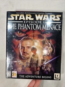 Star Wars: Episode I Die dunkle Bedrohung PC Big Box Windows 95/98 Sealed - Bild 1 von 11